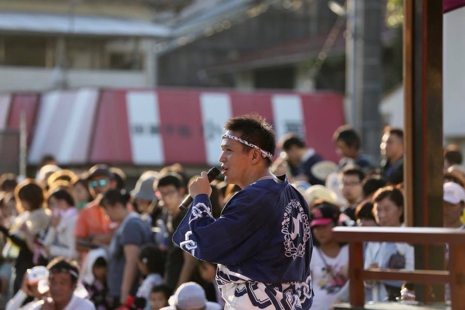 萩夏まつり・踊り車